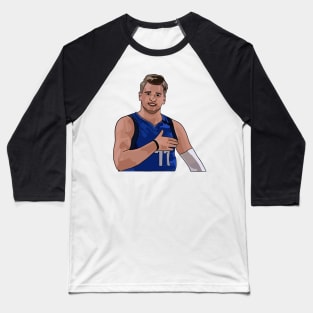 Luka Doncic- Dallas Mavericks Baseball T-Shirt